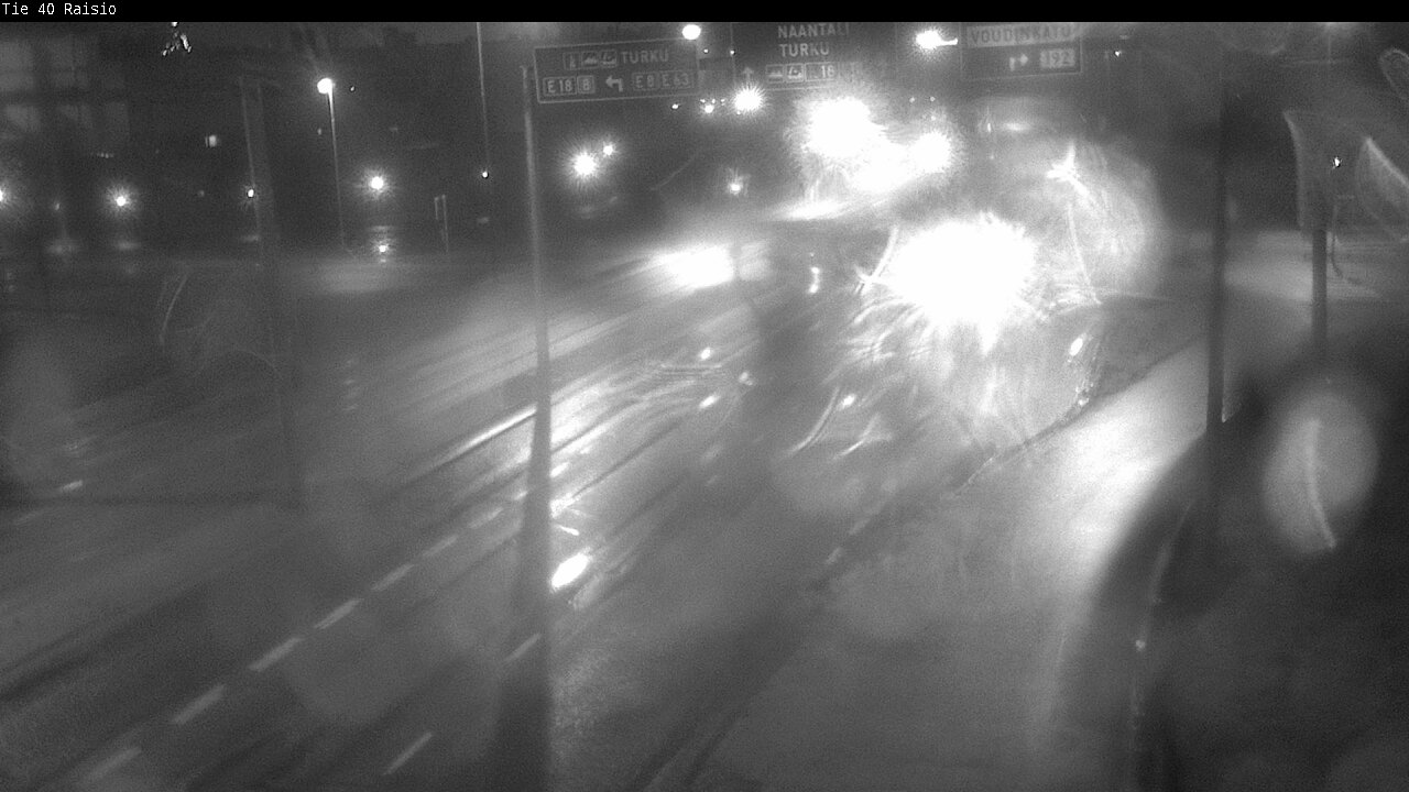 Weather Camera Image Väg 40 Reso, Raisio, Varsinais-Suomi