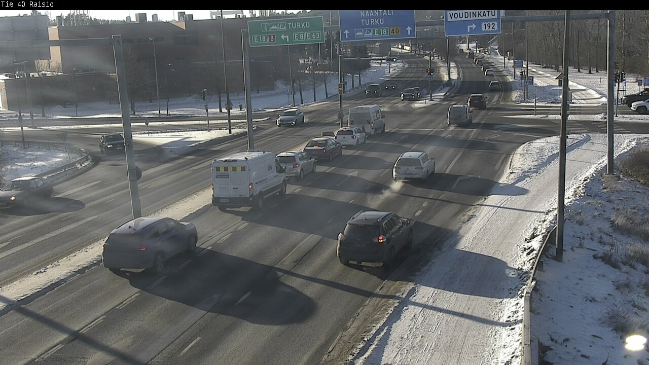 Weather Camera Image Road 40 Raisio, Raisio, Varsinais-Suomi