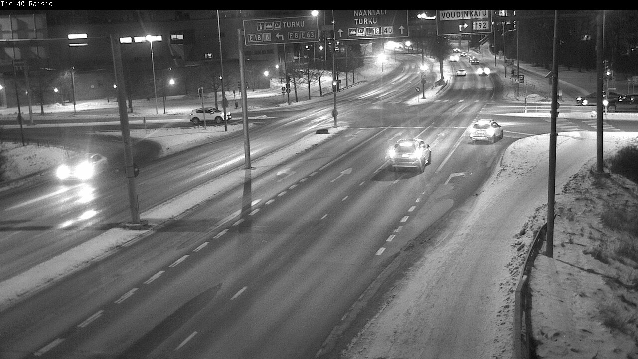 Weather Camera Image Road 40 Raisio, Raisio, Varsinais-Suomi