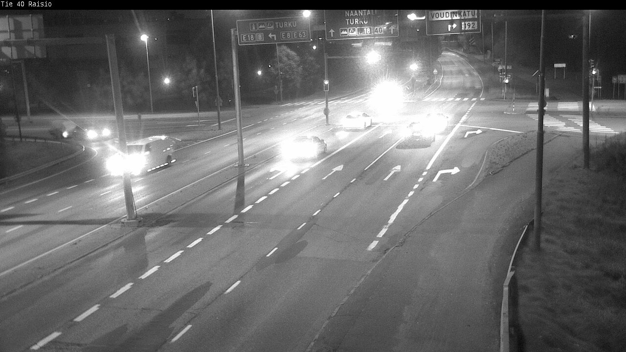 Weather Camera Image Road 40 Raisio, Raisio, Varsinais-Suomi
