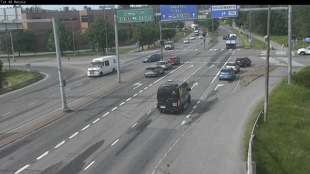 Weather Camera Image Väg 40 Reso, Raisio, Varsinais-Suomi