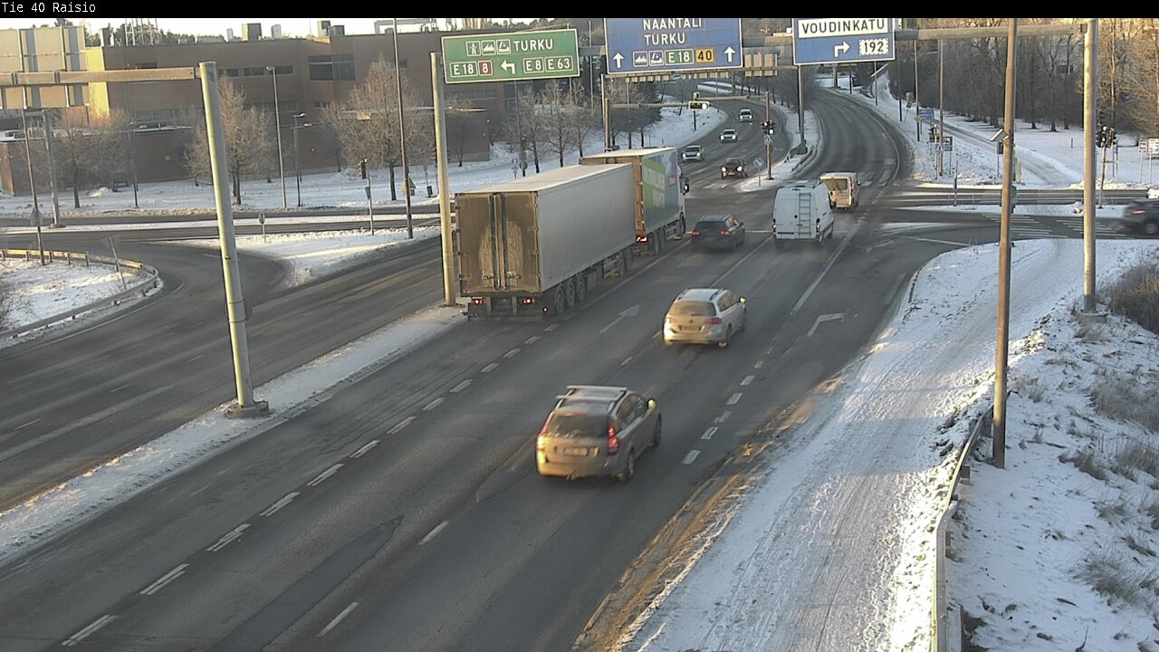 Kelikamerat Kuva Tie 40 Raisio, Raisio, Varsinais-Suomi