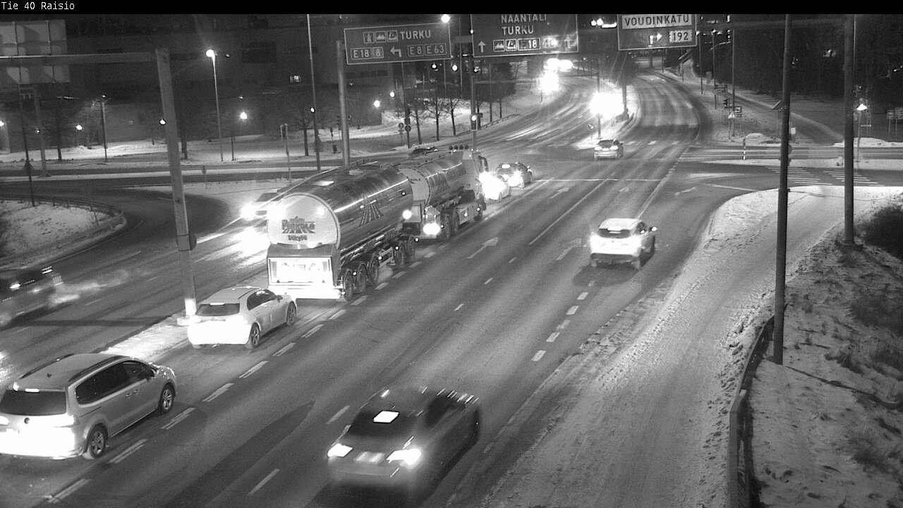 Weather Camera Image Road 40 Raisio, Raisio, Varsinais-Suomi