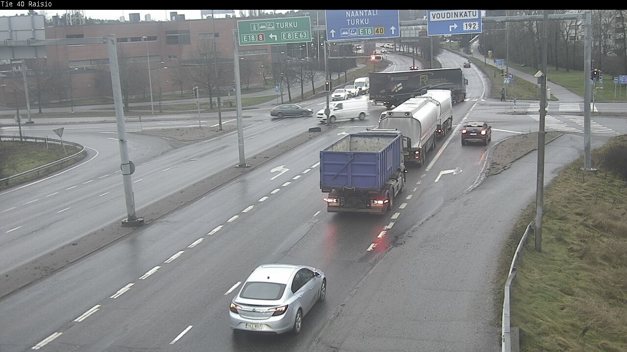 Weather Camera Image Väg 40 Reso, Raisio, Varsinais-Suomi