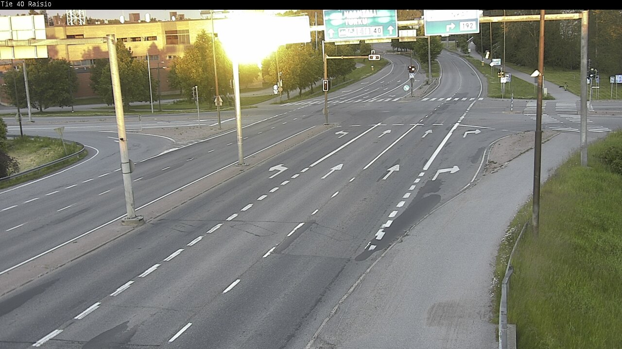 Weather Camera Image Road 40 Raisio, Raisio, Varsinais-Suomi