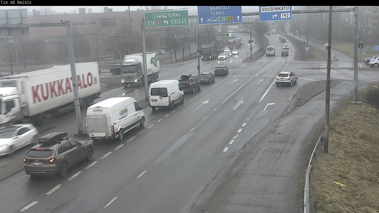 Kelikamerat Kuva Tie 40 Raisio, Raisio, Varsinais-Suomi