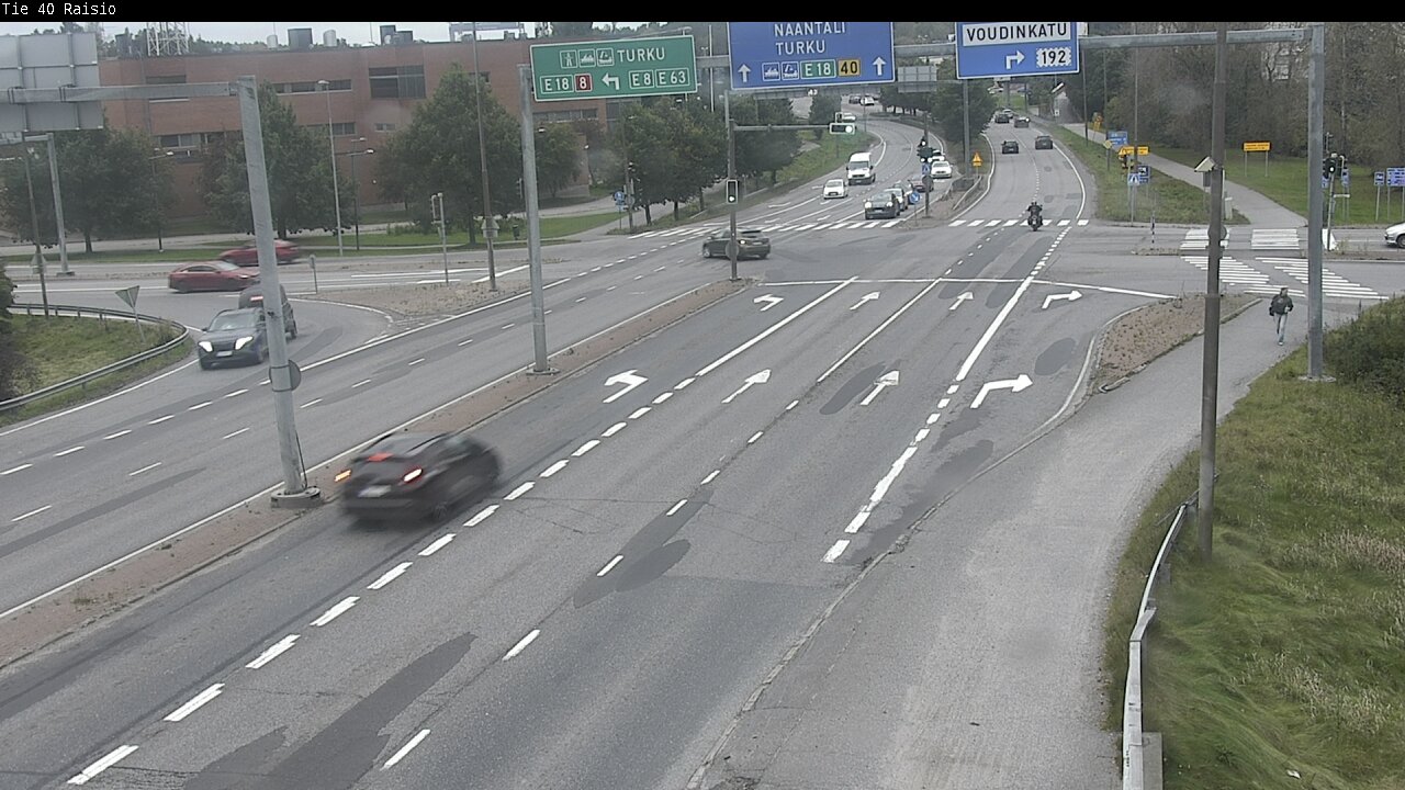 Weather Camera Image Road 40 Raisio, Raisio, Varsinais-Suomi