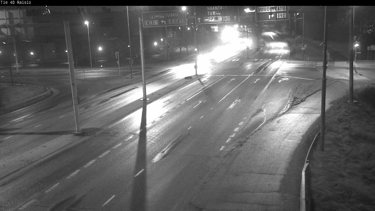 Weather Camera Image Väg 40 Reso, Raisio, Varsinais-Suomi