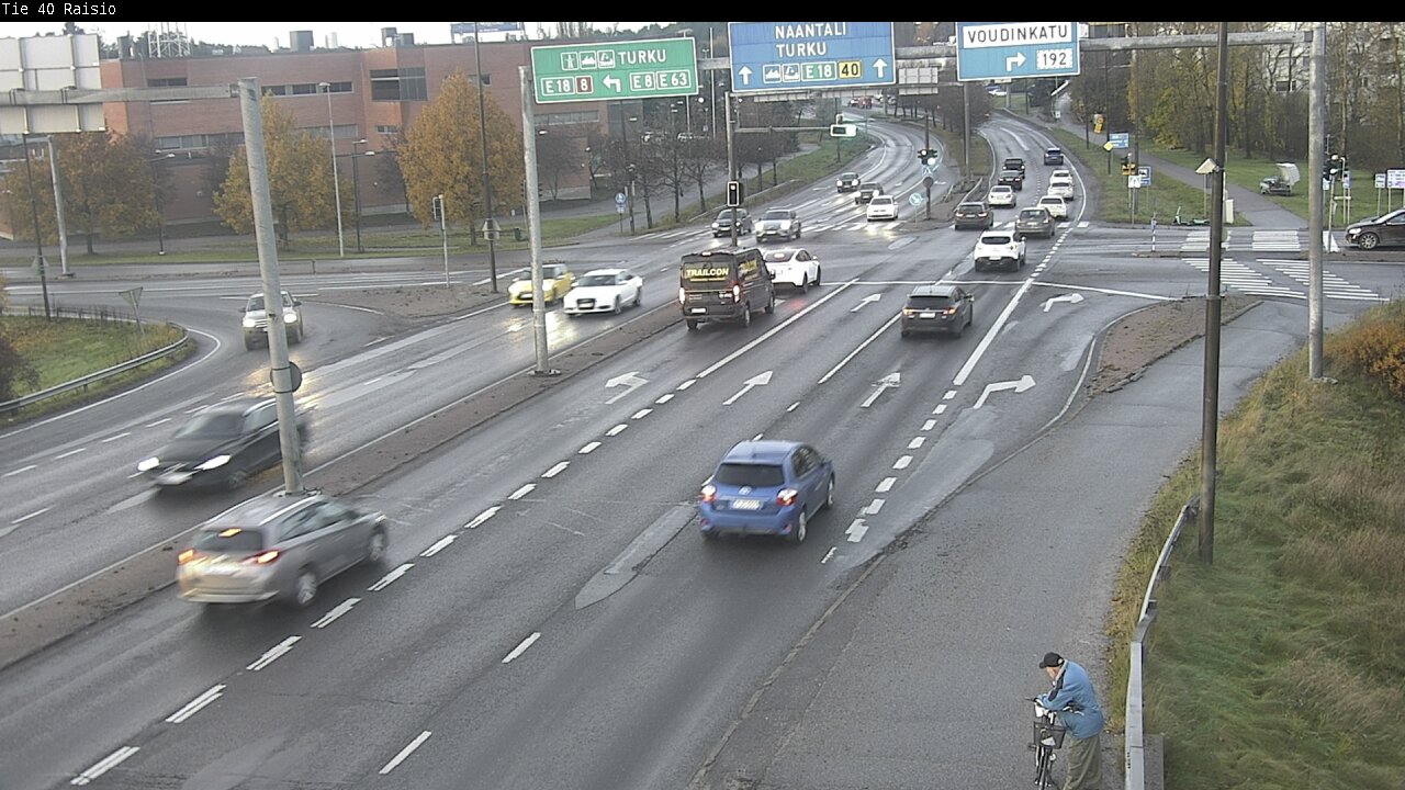 Kelikamerat Kuva Tie 40 Raisio, Raisio, Varsinais-Suomi