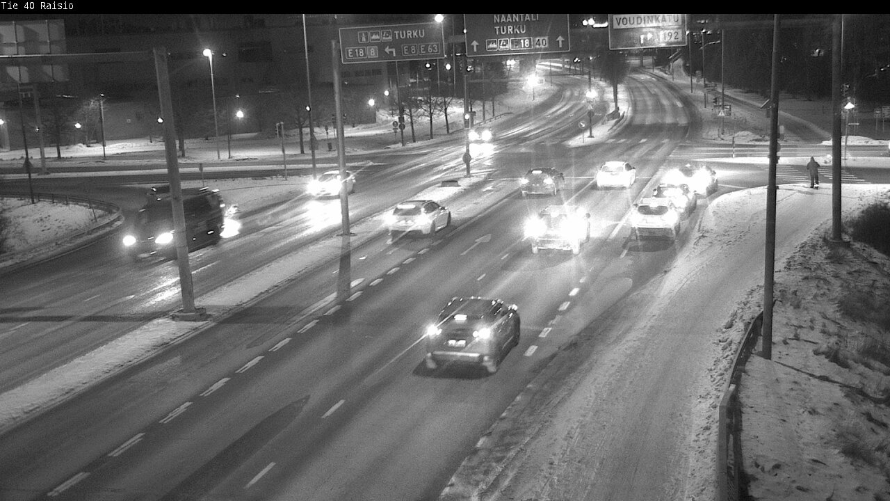 Weather Camera Image Road 40 Raisio, Raisio, Varsinais-Suomi