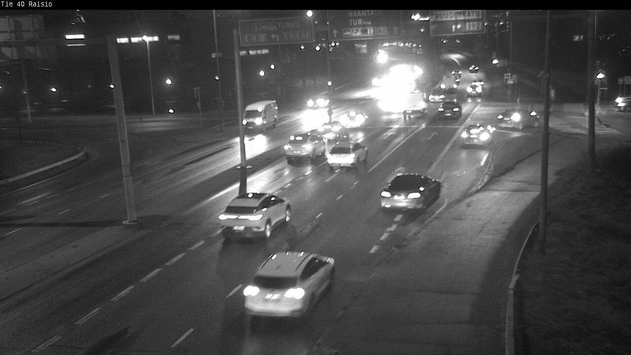 Weather Camera Image Väg 40 Reso, Raisio, Varsinais-Suomi