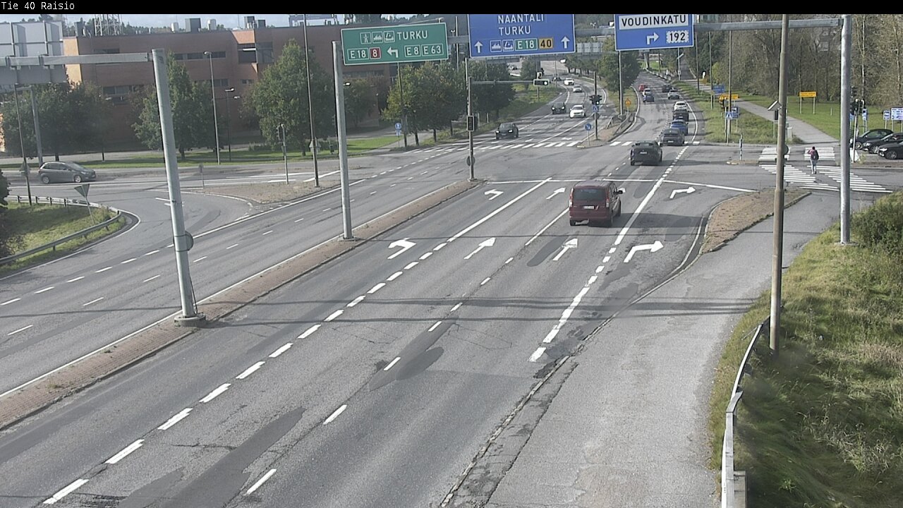 Weather Camera Image Road 40 Raisio, Raisio, Varsinais-Suomi