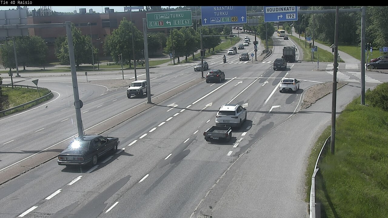 Weather Camera Image Väg 40 Reso, Raisio, Varsinais-Suomi