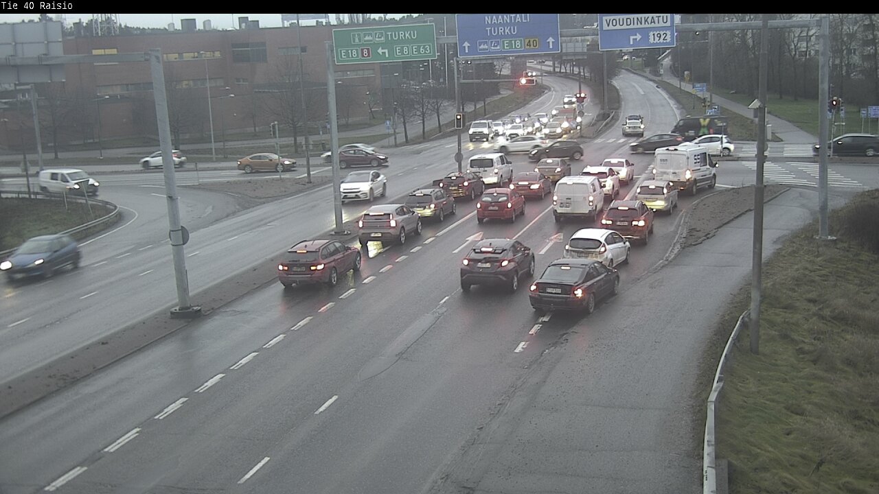Weather Camera Image Väg 40 Reso, Raisio, Varsinais-Suomi