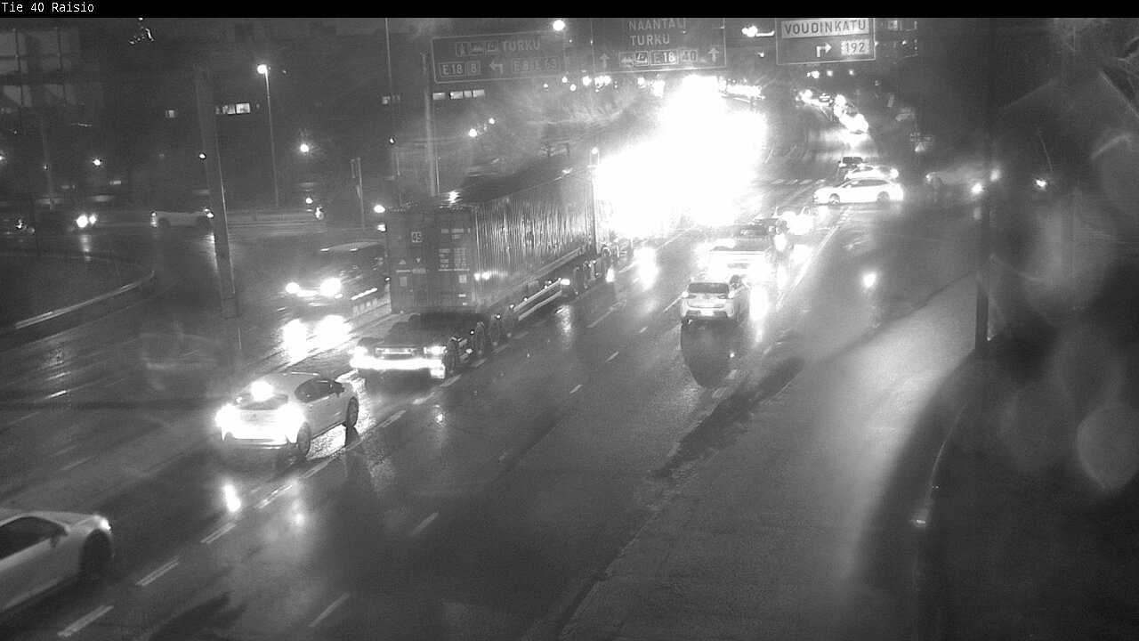 Weather Camera Image Väg 40 Reso, Raisio, Varsinais-Suomi