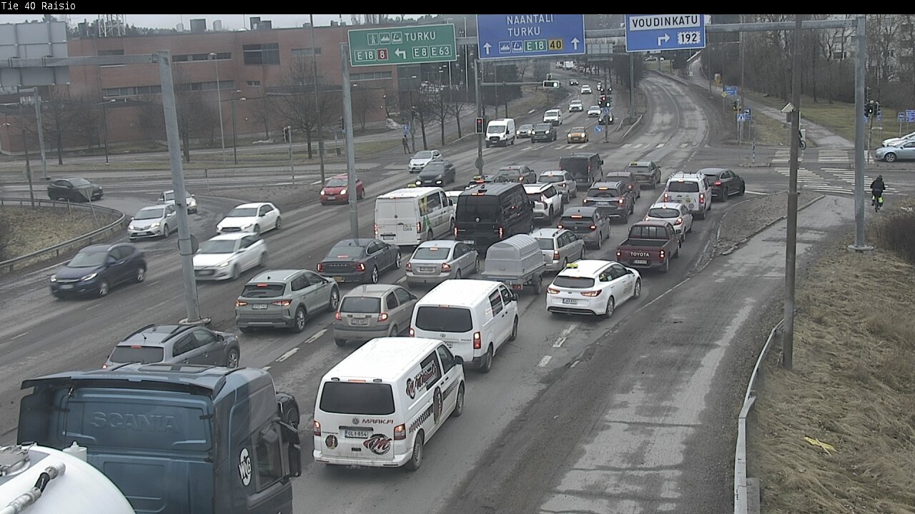 Weather Camera Image Road 40 Raisio, Raisio, Varsinais-Suomi