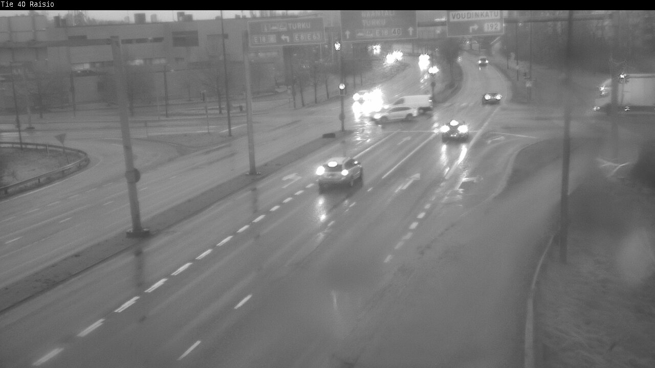 Weather Camera Image Väg 40 Reso, Raisio, Varsinais-Suomi