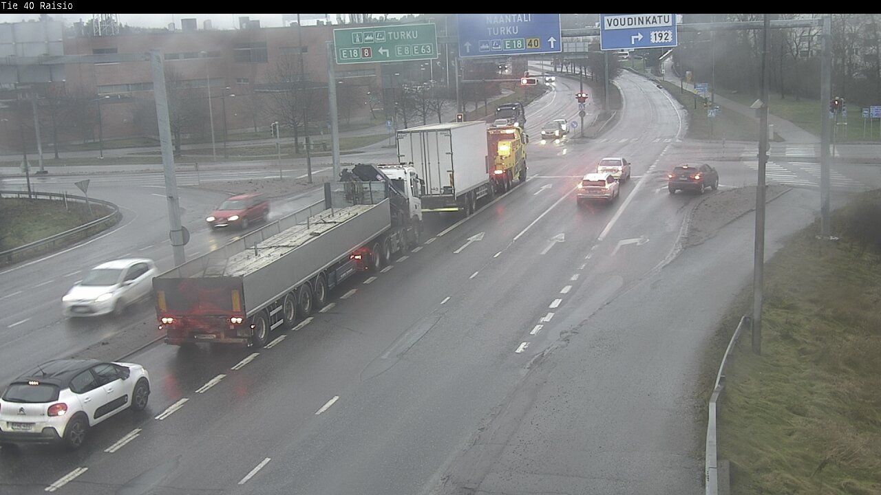 Weather Camera Image Väg 40 Reso, Raisio, Varsinais-Suomi
