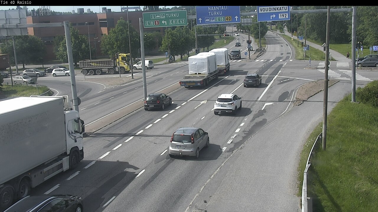 Weather Camera Image Väg 40 Reso, Raisio, Varsinais-Suomi