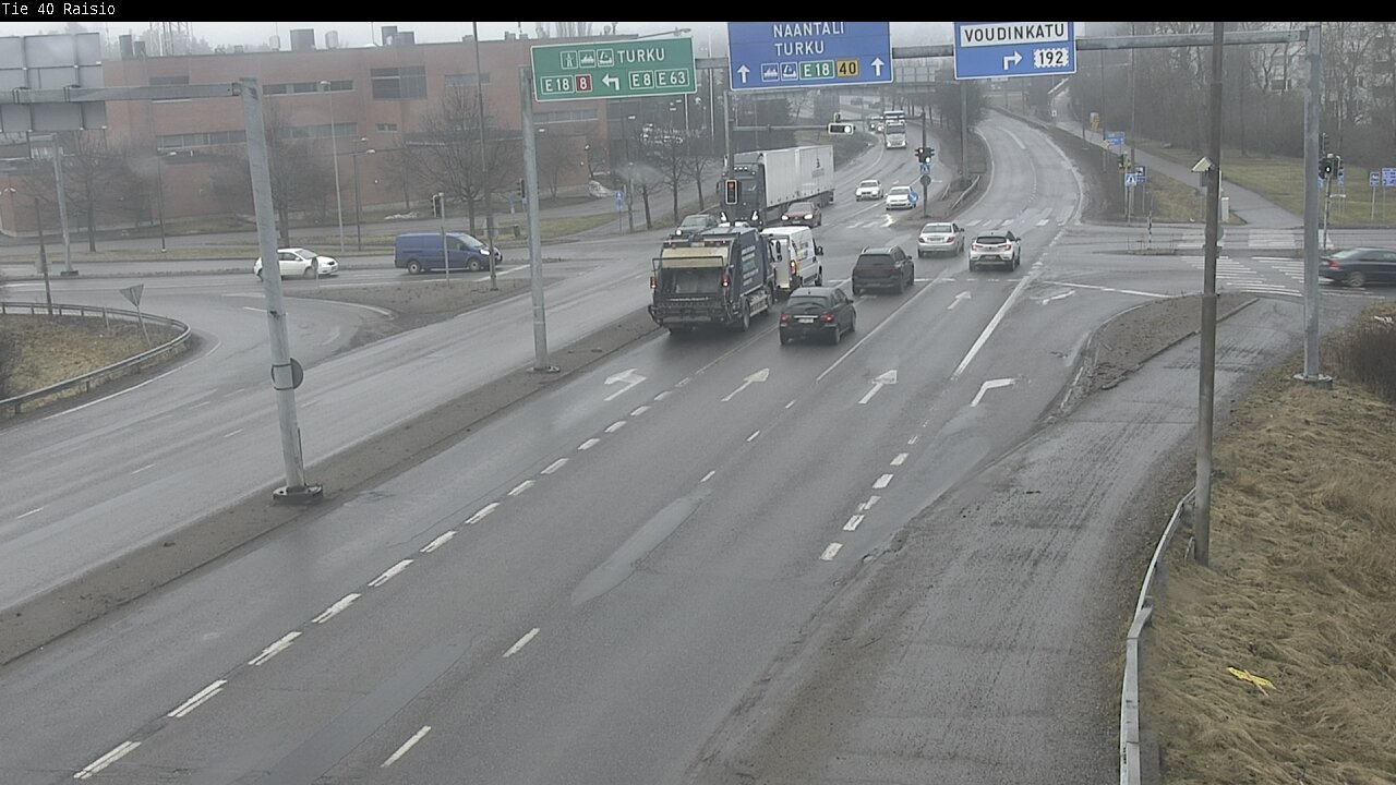 Weather Camera Image Road 40 Raisio, Raisio, Varsinais-Suomi