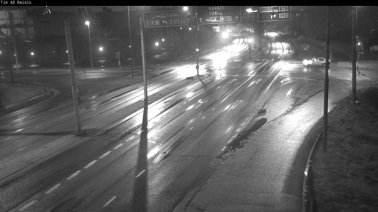 Weather Camera Image Väg 40 Reso, Raisio, Varsinais-Suomi