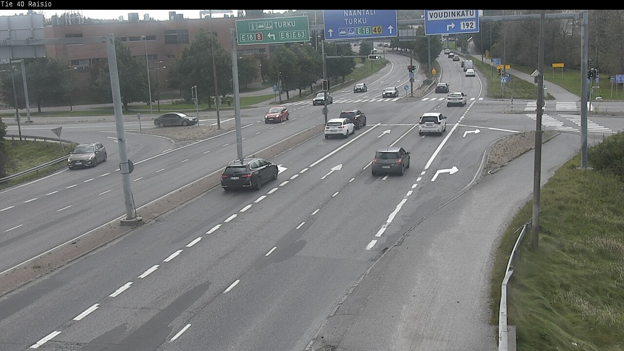 Weather Camera Image Road 40 Raisio, Raisio, Varsinais-Suomi