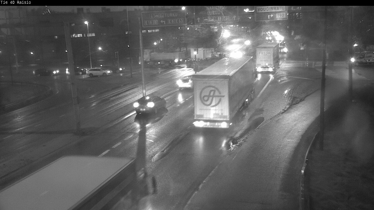 Weather Camera Image Väg 40 Reso, Raisio, Varsinais-Suomi