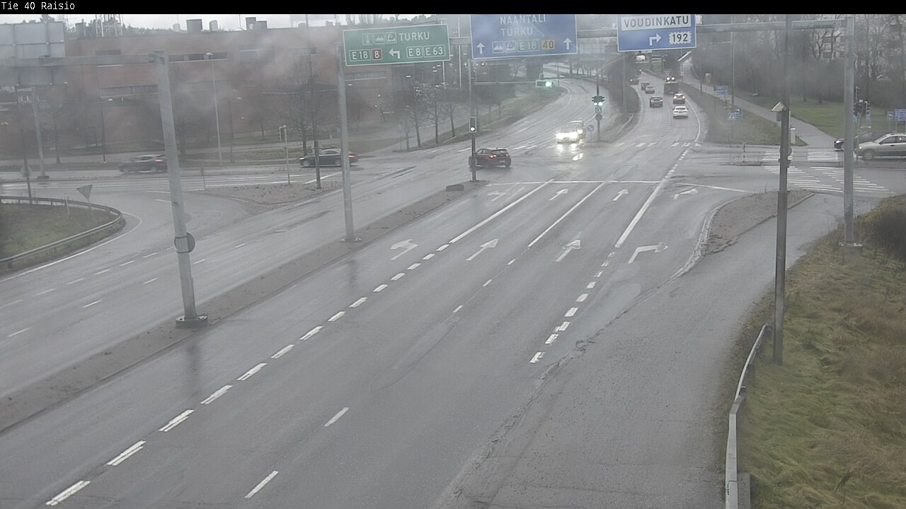 Weather Camera Image Väg 40 Reso, Raisio, Varsinais-Suomi