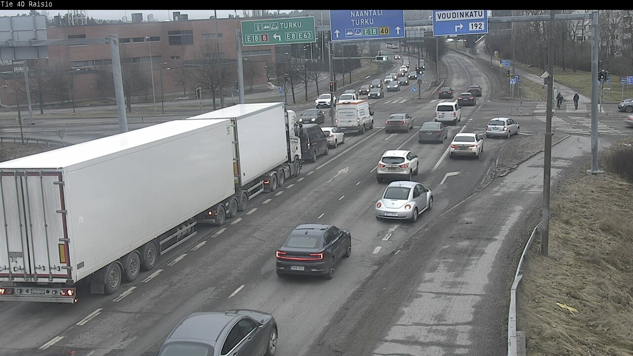 Weather Camera Image Road 40 Raisio, Raisio, Varsinais-Suomi