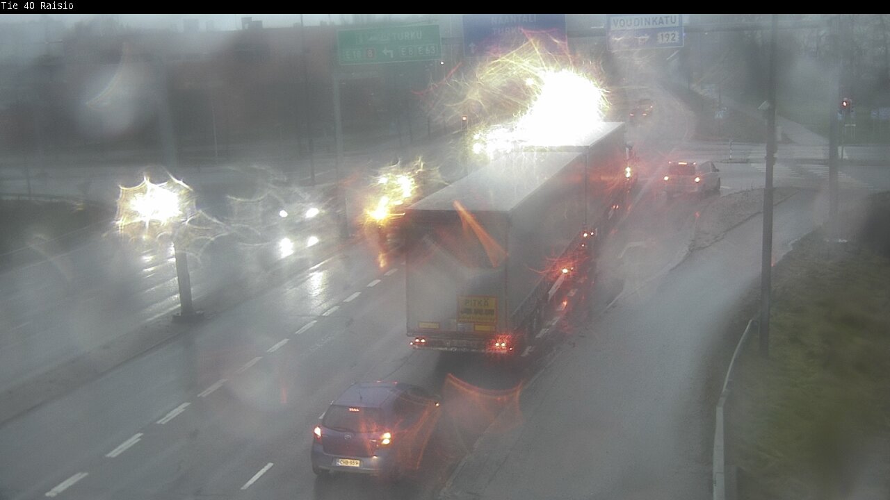 Weather Camera Image Väg 40 Reso, Raisio, Varsinais-Suomi
