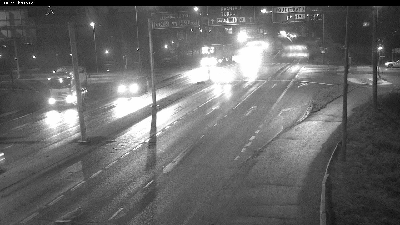 Weather Camera Image Väg 40 Reso, Raisio, Varsinais-Suomi