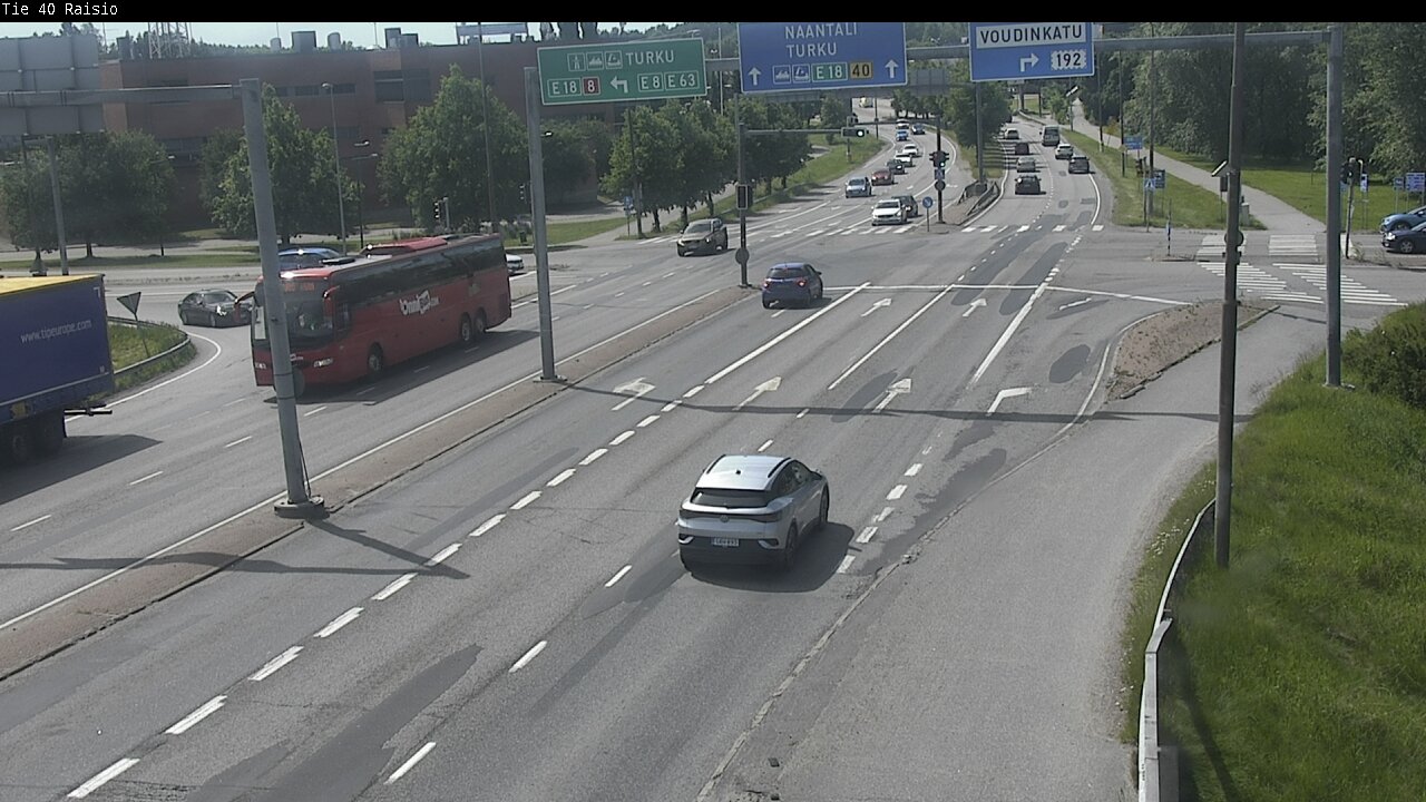 Weather Camera Image Väg 40 Reso, Raisio, Varsinais-Suomi