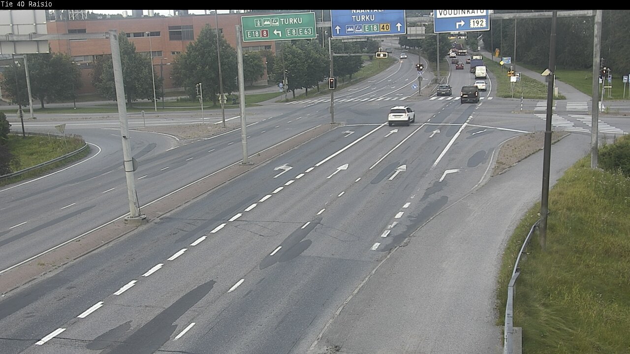 Weather Camera Image Road 40 Raisio, Raisio, Varsinais-Suomi