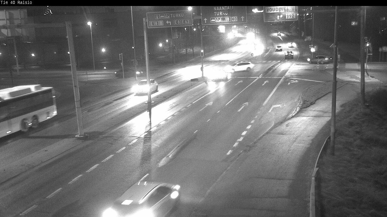 Weather Camera Image Väg 40 Reso, Raisio, Varsinais-Suomi