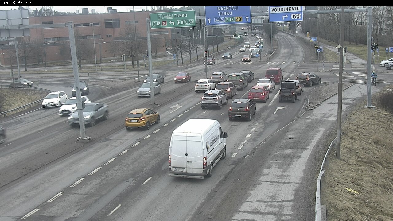 Weather Camera Image Road 40 Raisio, Raisio, Varsinais-Suomi