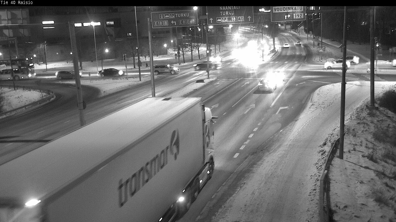 Weather Camera Image Road 40 Raisio, Raisio, Varsinais-Suomi