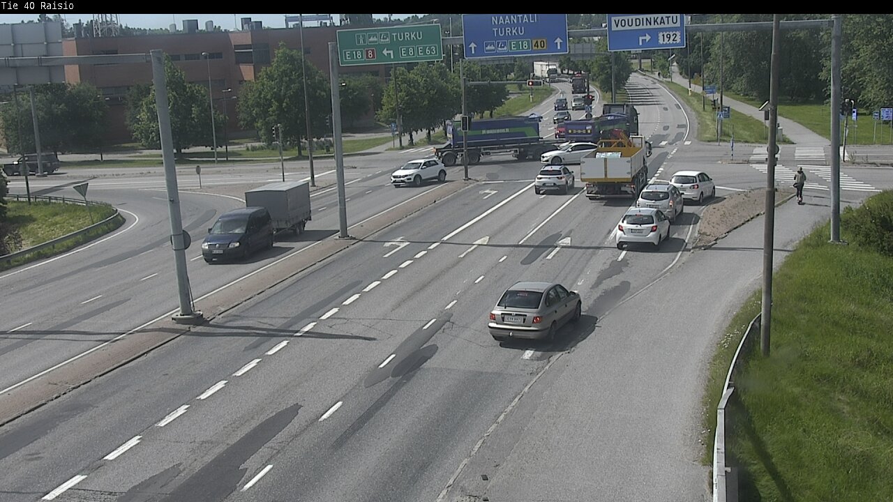 Weather Camera Image Väg 40 Reso, Raisio, Varsinais-Suomi