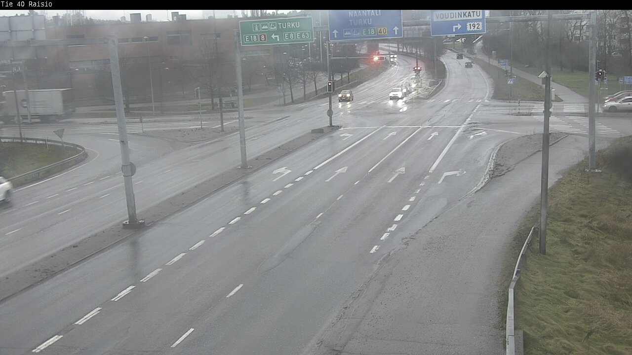 Weather Camera Image Väg 40 Reso, Raisio, Varsinais-Suomi