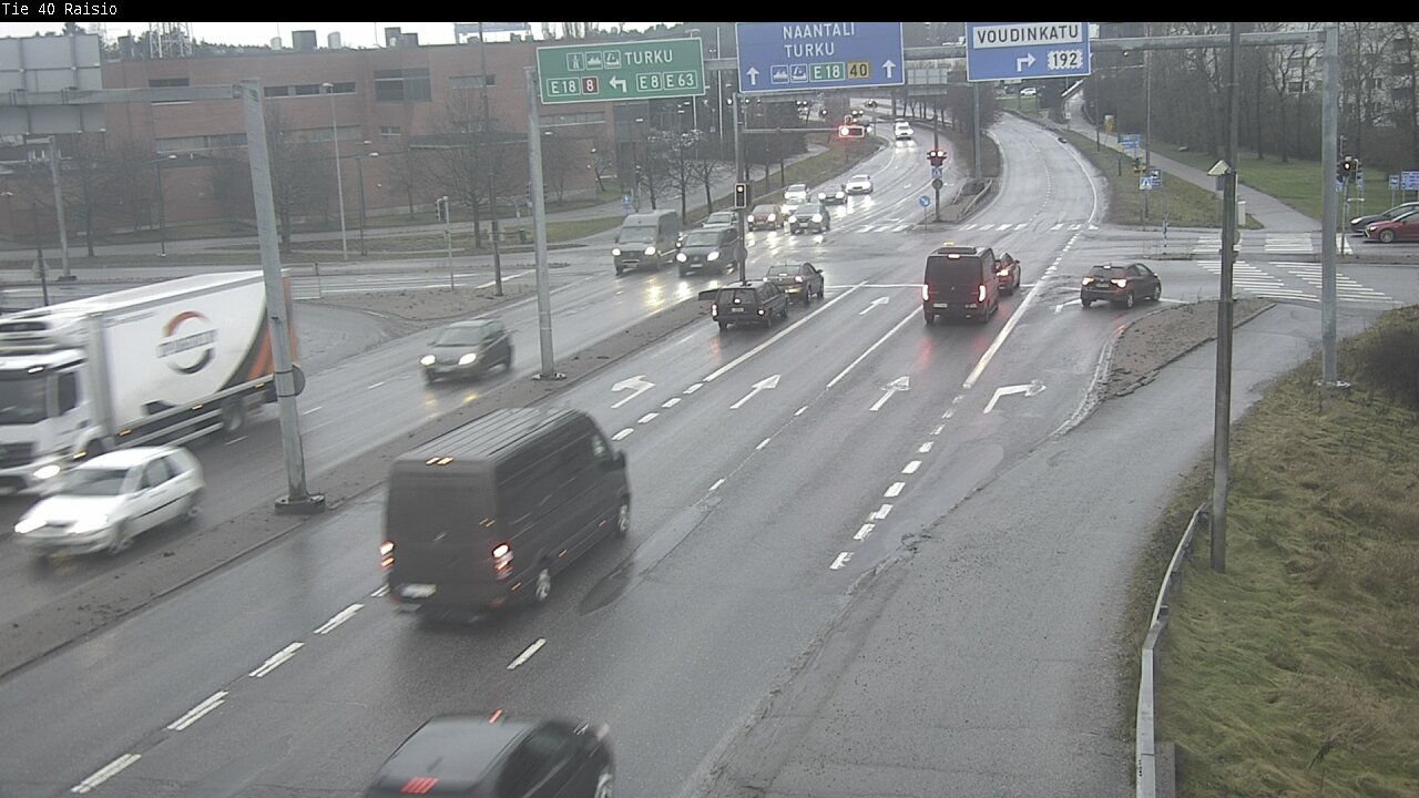 Weather Camera Image Väg 40 Reso, Raisio, Varsinais-Suomi