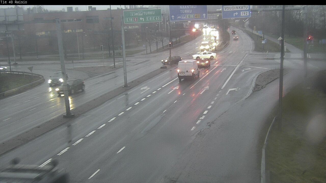 Weather Camera Image Väg 40 Reso, Raisio, Varsinais-Suomi