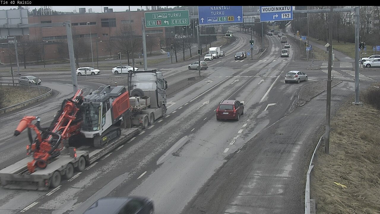 Weather Camera Image Road 40 Raisio, Raisio, Varsinais-Suomi
