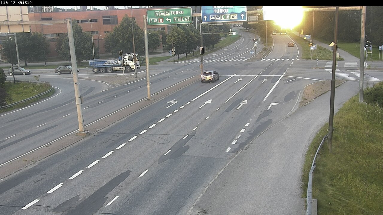 Weather Camera Image Road 40 Raisio, Raisio, Varsinais-Suomi