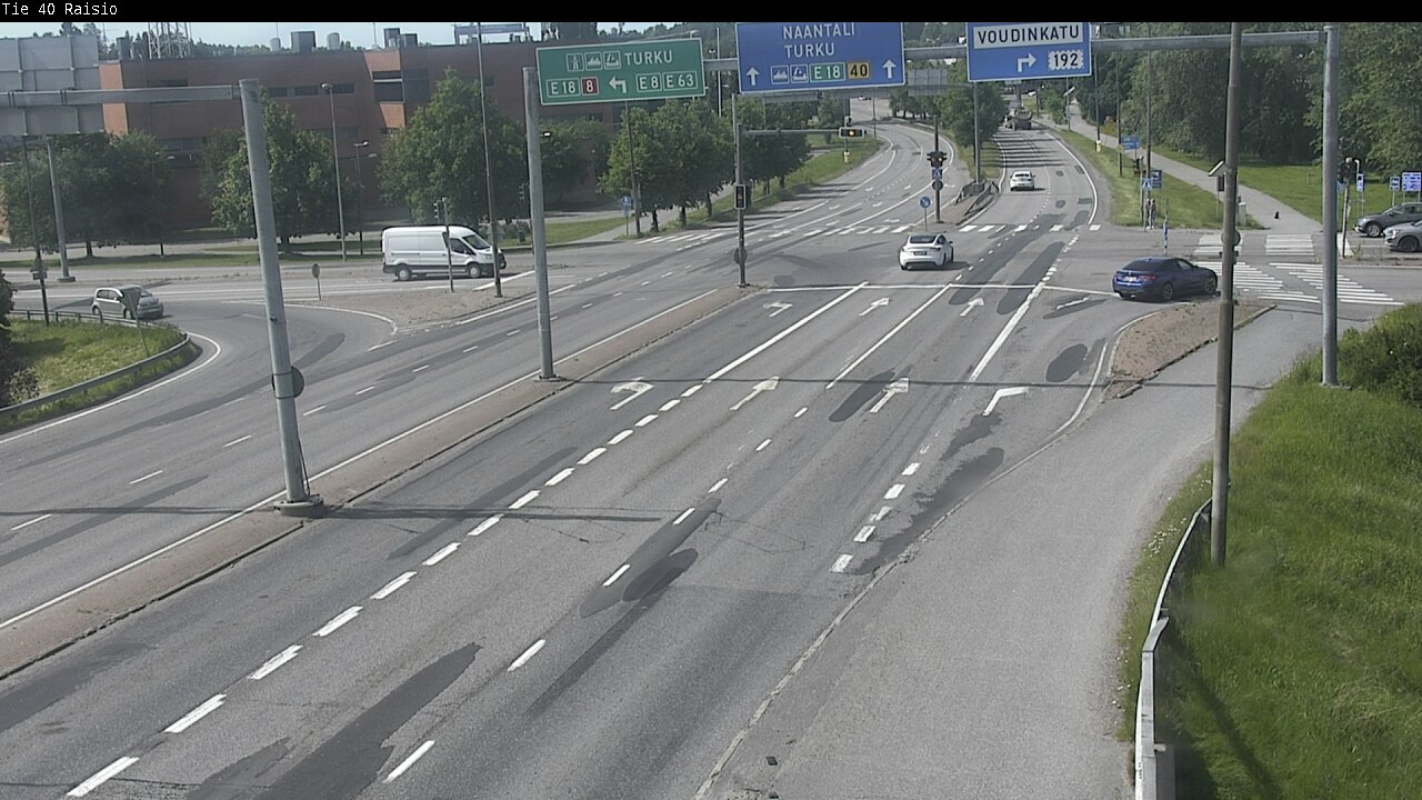 Weather Camera Image Väg 40 Reso, Raisio, Varsinais-Suomi
