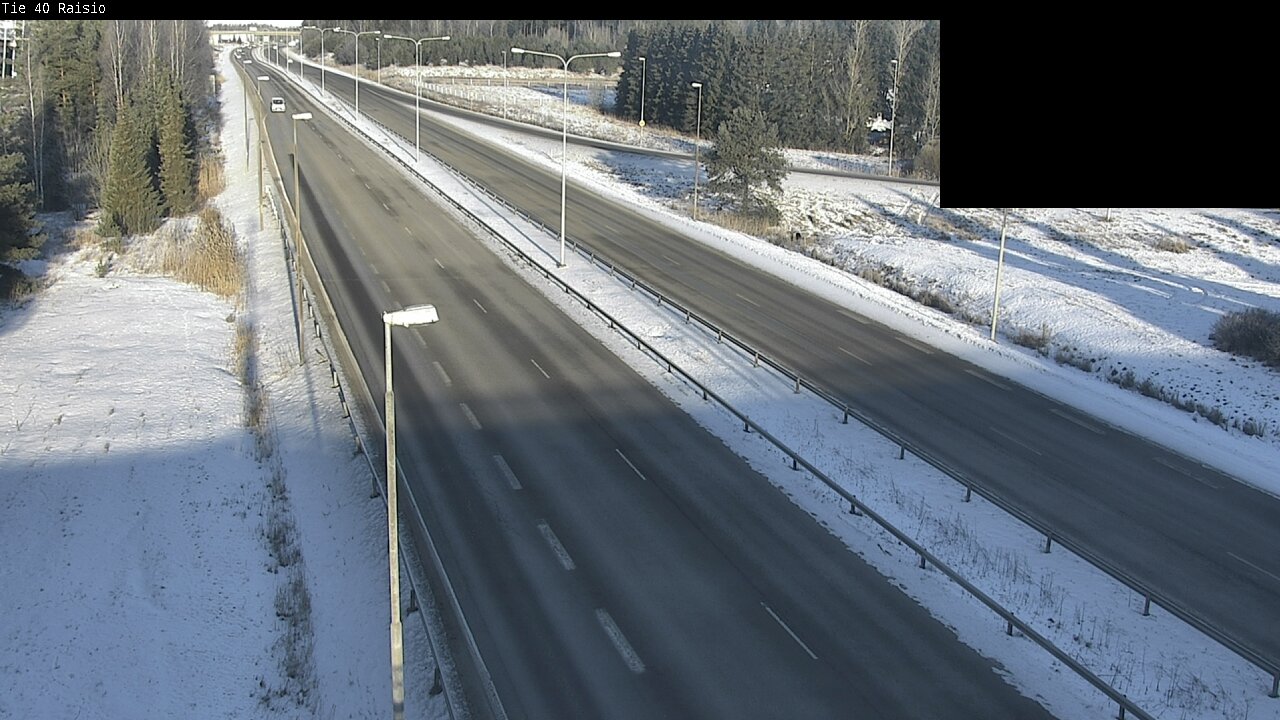 Weather Camera Image Väg 40 Reso, Raisio, Varsinais-Suomi