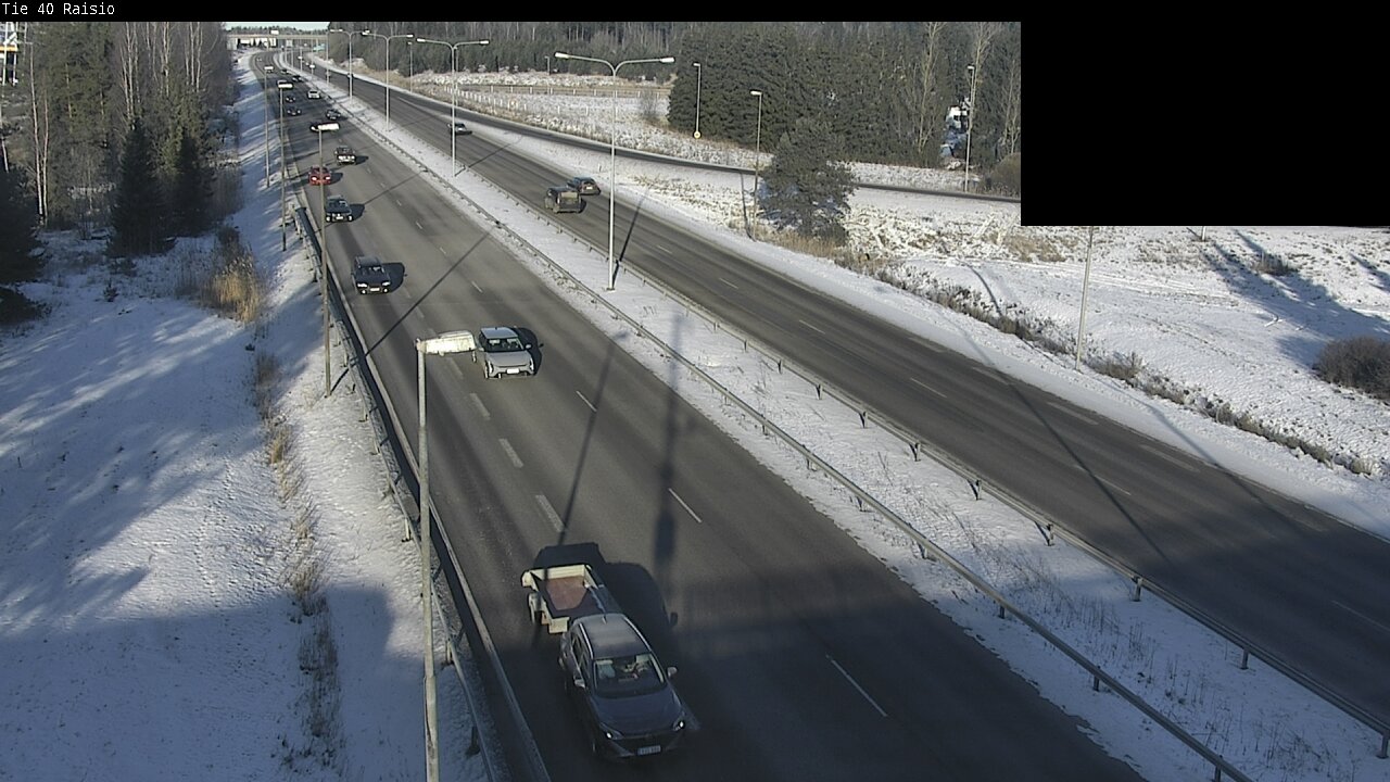 Weather Camera Image Väg 40 Reso, Raisio, Varsinais-Suomi