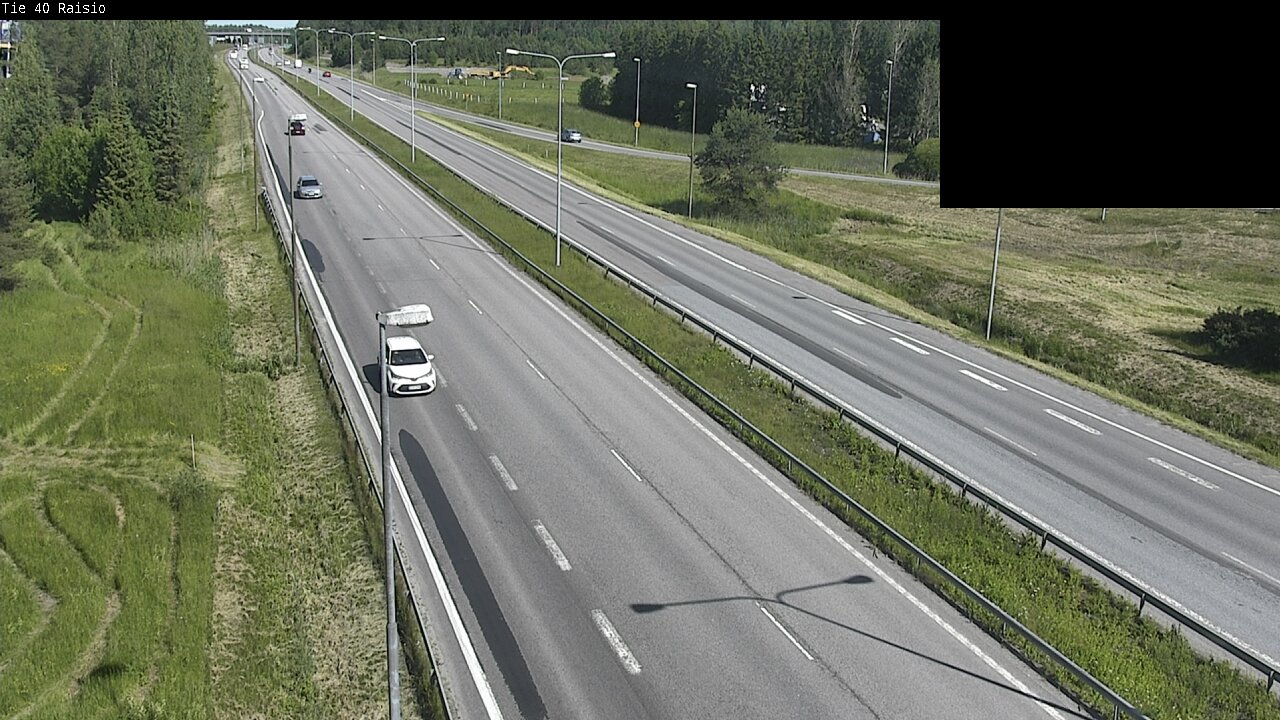 Weather Camera Image Väg 40 Reso, Raisio, Varsinais-Suomi