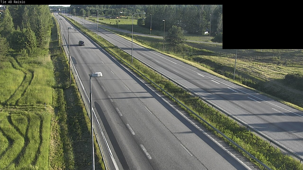 Weather Camera Image Väg 40 Reso, Raisio, Varsinais-Suomi