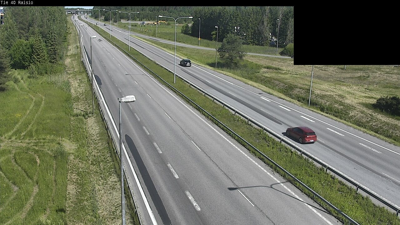 Weather Camera Image Väg 40 Reso, Raisio, Varsinais-Suomi