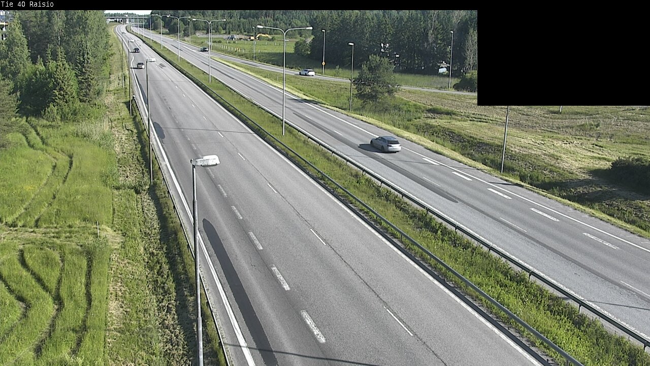 Weather Camera Image Väg 40 Reso, Raisio, Varsinais-Suomi