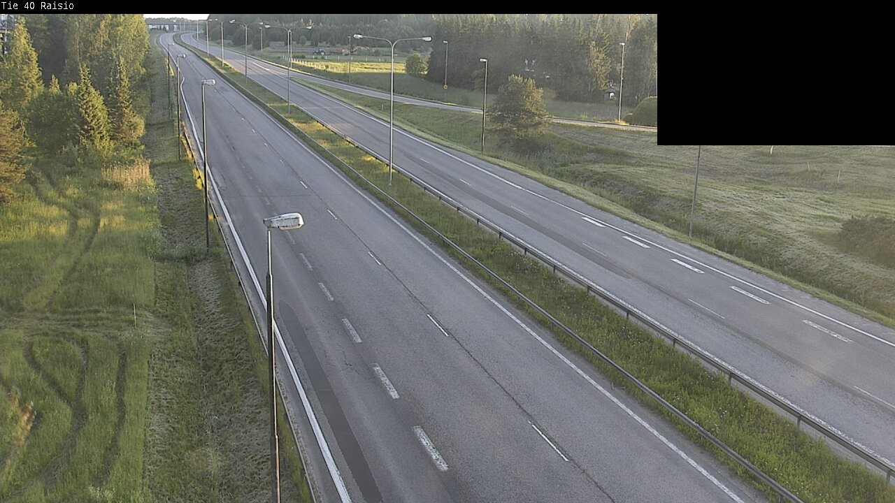Weather Camera Image Väg 40 Reso, Raisio, Varsinais-Suomi